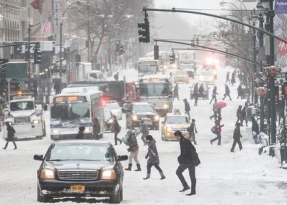 Nba: bufera di neve, a New York non si gioca