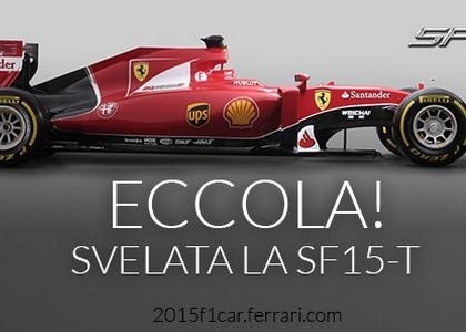 Ferrari: ecco la nuova SF15-T. Foto, video e scheda tecnica