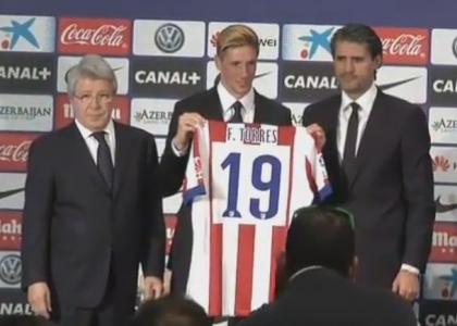 Atletico Madrid: in 45mila per la presentazione di Torres