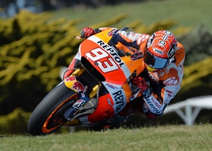 MotoGP, Valencia: prime libere a Marquez, Rossi quinto