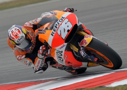 MotoGP, Malesia: Pedrosa in pole, Rossi scalza Lorenzo