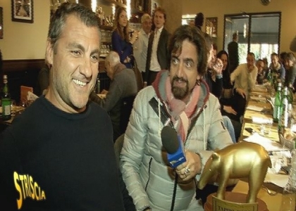 Tapiro d'oro a Christian Vieri: è tornato in Italia per Belen