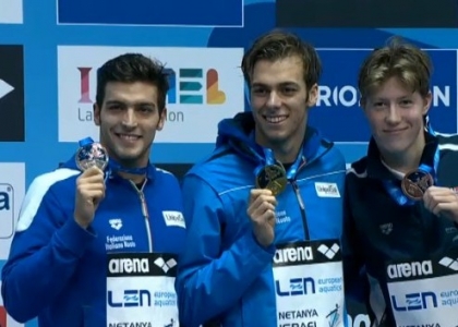 Nuoto, Europei vasca corta: mostro Paltrinieri, oro e record!