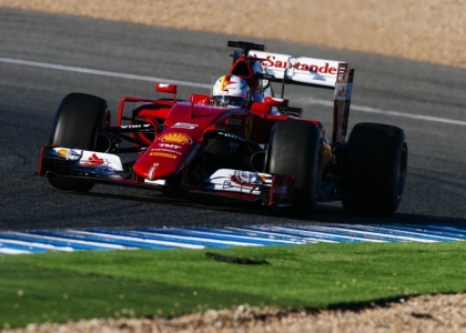 F1, test Jerez: fulmine Vettel, Ferrari davanti