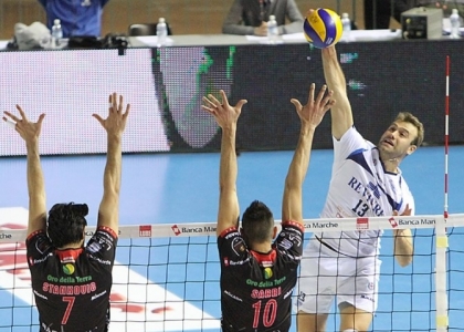 Volley, SuperLega: Trento vince facile, Modena gioia derby
