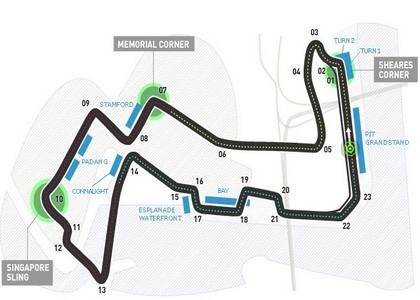 F1, GP Singapore: presentazione, circuito e albo d'oro