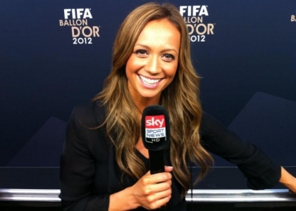 Kate Abdo, la regina del calciomercato. Foto