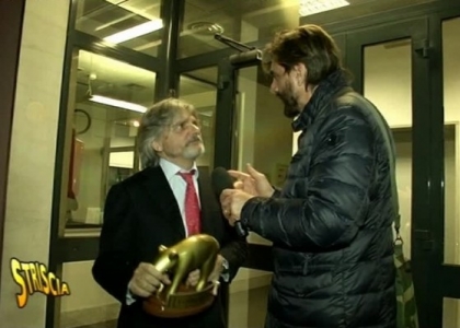 Sampdoria: caso Eto'o, Tapiro d'oro a Ferrero