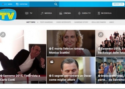 Tv Sorrisi e Canzoni lancia il nuovo sistema digitale