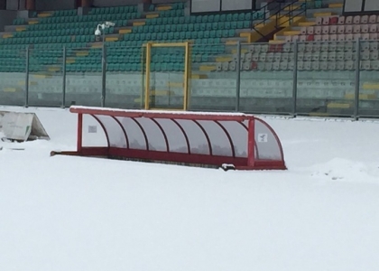 Lega Pro, Girone B: neve, salta anche L'Aquila-Tuttocuoio