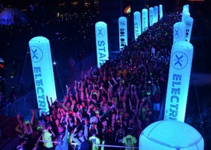 Asus Electric Run 2015: la corsa luminosa sbarca a Monza