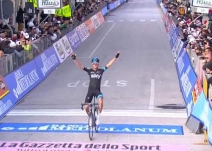 Tirreno-Adriatico 2015, 4a tappa: Poels trionfa a Castelraimondo