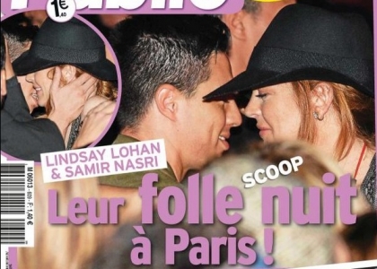 Nasri, notte a Parigi con Lindsay Lohan