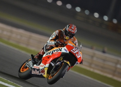 MotoGP, Qatar: Marquez fulmine anche nelle terze libere