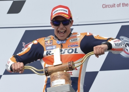 MotoGP, Americhe: Marquez re, Dovizioso e Rossi sul podio