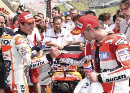 MotoGP, Americhe: super Marquez in pole, Dovizioso secondo