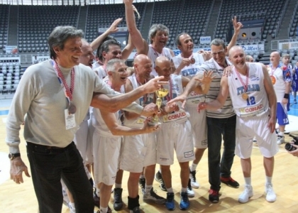 Maxibasket: l'Italia Over 50 vince il bronzo