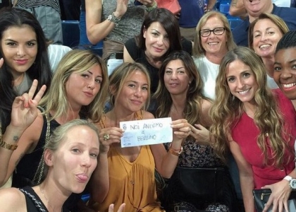 Champions: la foto delle wags della Juventus