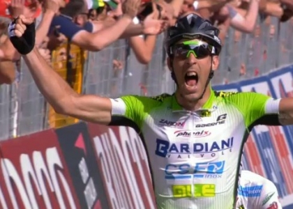 Giro 2015, 10a tappa: la fuga arriva, vince Boem