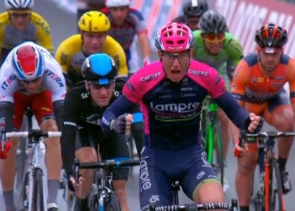 Giro 2015, 17a tappa: Modolo, che acuto a Lugano!