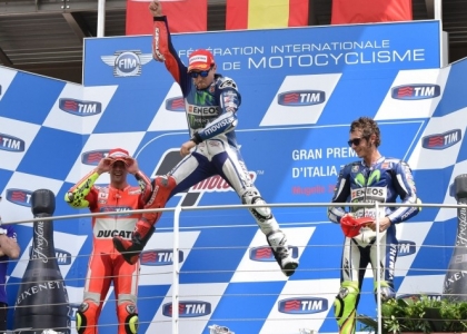 MotoGP, Italia: Lorenzo cala il tris, Rossi è 3°