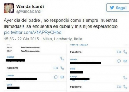 Vendetta Wanda Nara: il numero di Maxi Lopez su Twitter