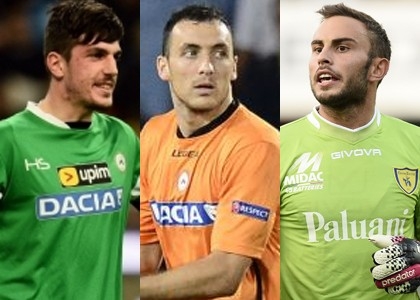 Carpi, una porta per tre: Scuffet, Brkic, Bardi