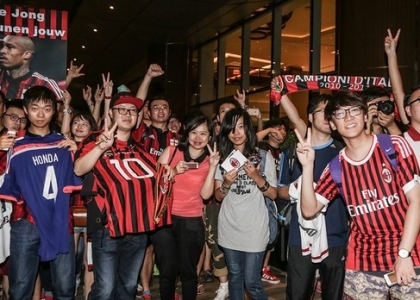 Il Milan sbarca in Cina: scatta il derby su Twitter