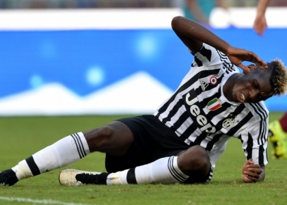 Juventus: Pogba ko, è in dubbio per l'Inter