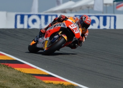 MotoGP, San Marino: Marquez domina le prime libere, Rossi sesto