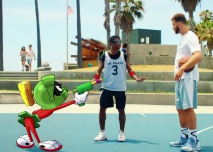 Nba: schiacciate da Space Jam per Griffin. Video