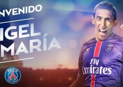 Di Maria al Paris Saint Germain: affare da 63 milioni