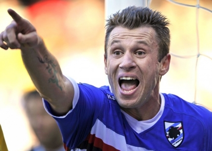 Sampdoria: sollievo Cassano, nessuna lesione