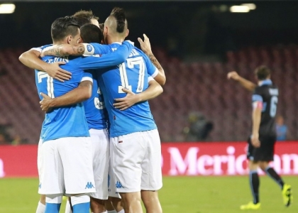 Serie A: Napoli-Lazio 5-0, gol e highlights. Video
