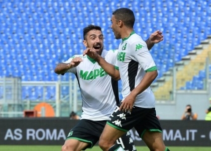 Serie A: Roma-Sassuolo 2-2, gol e highlights. Video