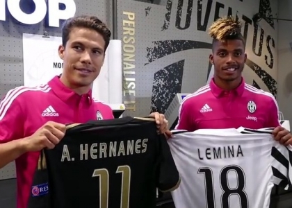 Juventus: Hernanes-Lemina già promossi