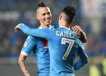 Serie A: tris Napoli, il Palermo regge un tempo