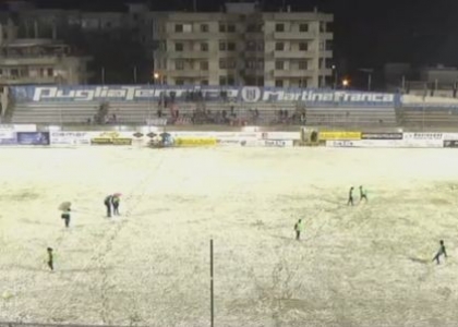 Lega Pro: Martina Franca-Cosenza rinviata per neve