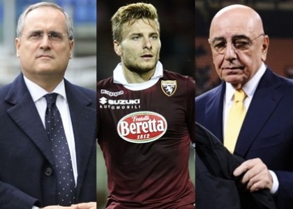 Milan: Galliani sfida la Lazio per Immobile