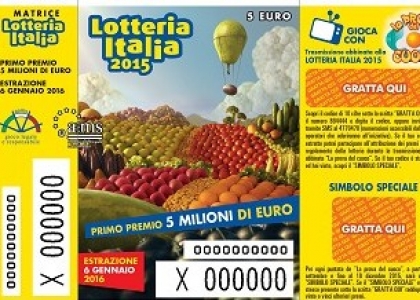 Lotteria Italia 2015: tutti i biglietti vincenti, a Veronella il primo premio