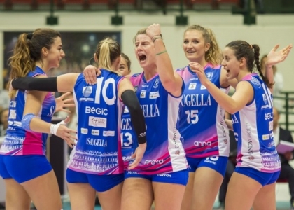 Volley, A1 femminile: Conegliano fa flop, Monza fa festa