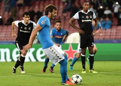Champions: Napoli-Besiktas in diretta. Live 