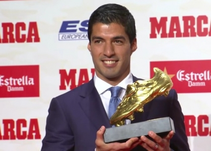 Scarpa d'oro, Luis Suarez concede il bis