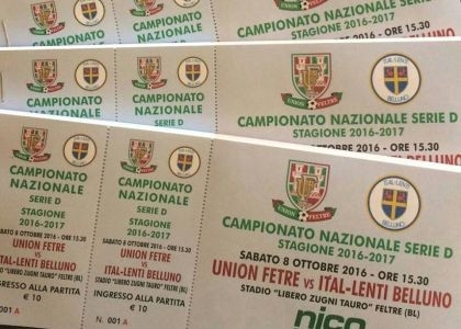 Serie D: Union Feltre-Belluno, risultato e cronaca in diretta. Live