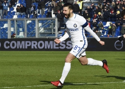 Serie A: all'Inter basta Candreva, regolato il Sassuolo