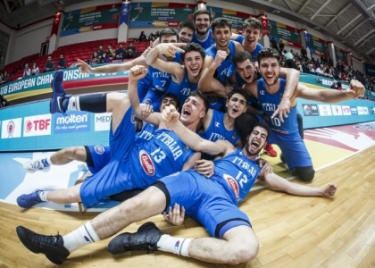 Basket, Europei Under 18: l'Italia conquista il bronzo!