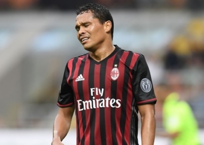 Milan: Bacca lascia l'allenamento, c'è il Villarreal