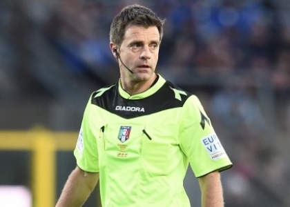 Juventus, l'arbitro Rizzoli: 