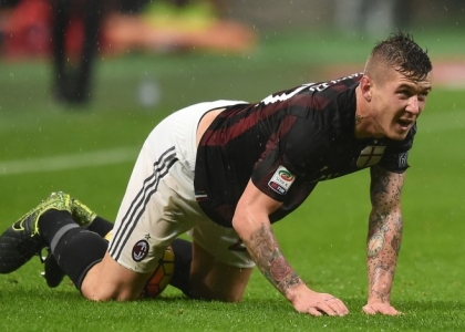 Tegola sul Milan: Kucka out almeno 10 giorni