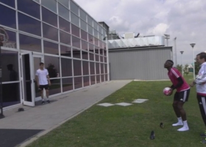 Juventus, ancora sfida Allegri-Pogba: stavolta a basket! Video